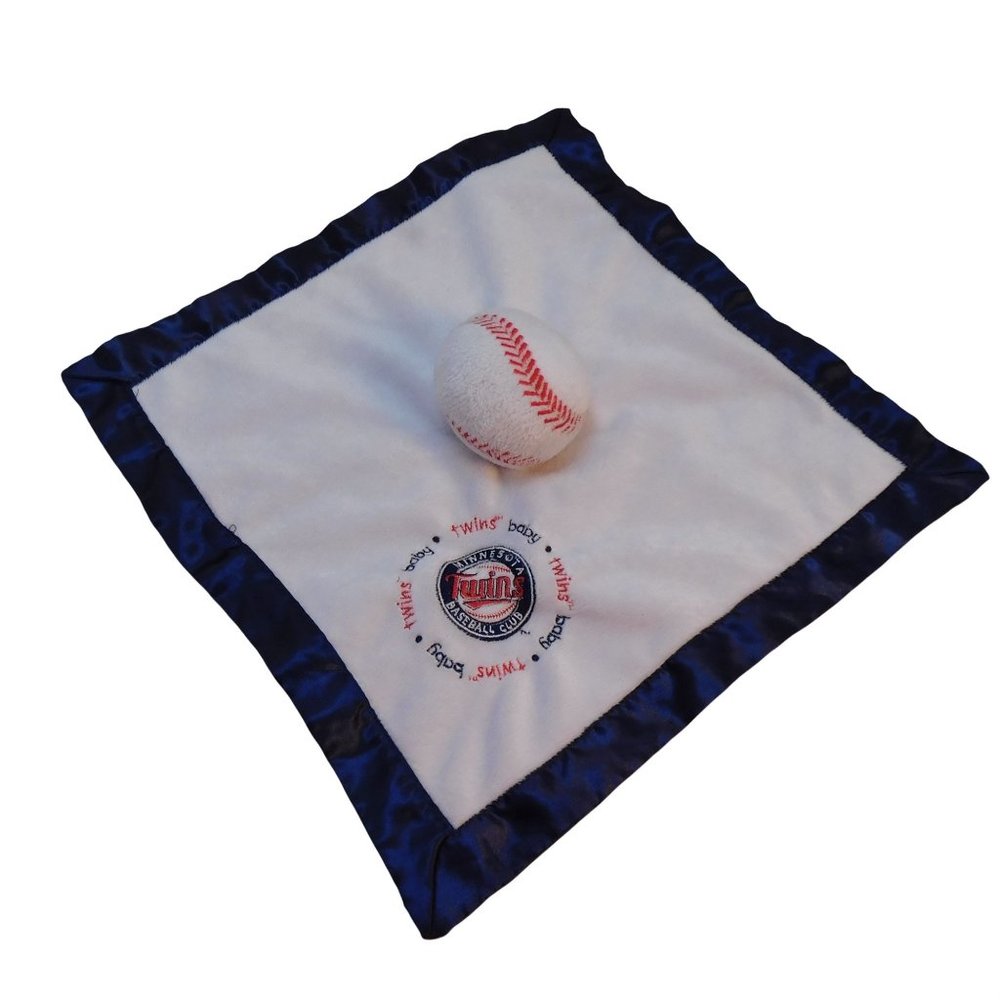 Baby Fanatic Minnesota Twins Baseball Club Lovey 13" Blanket